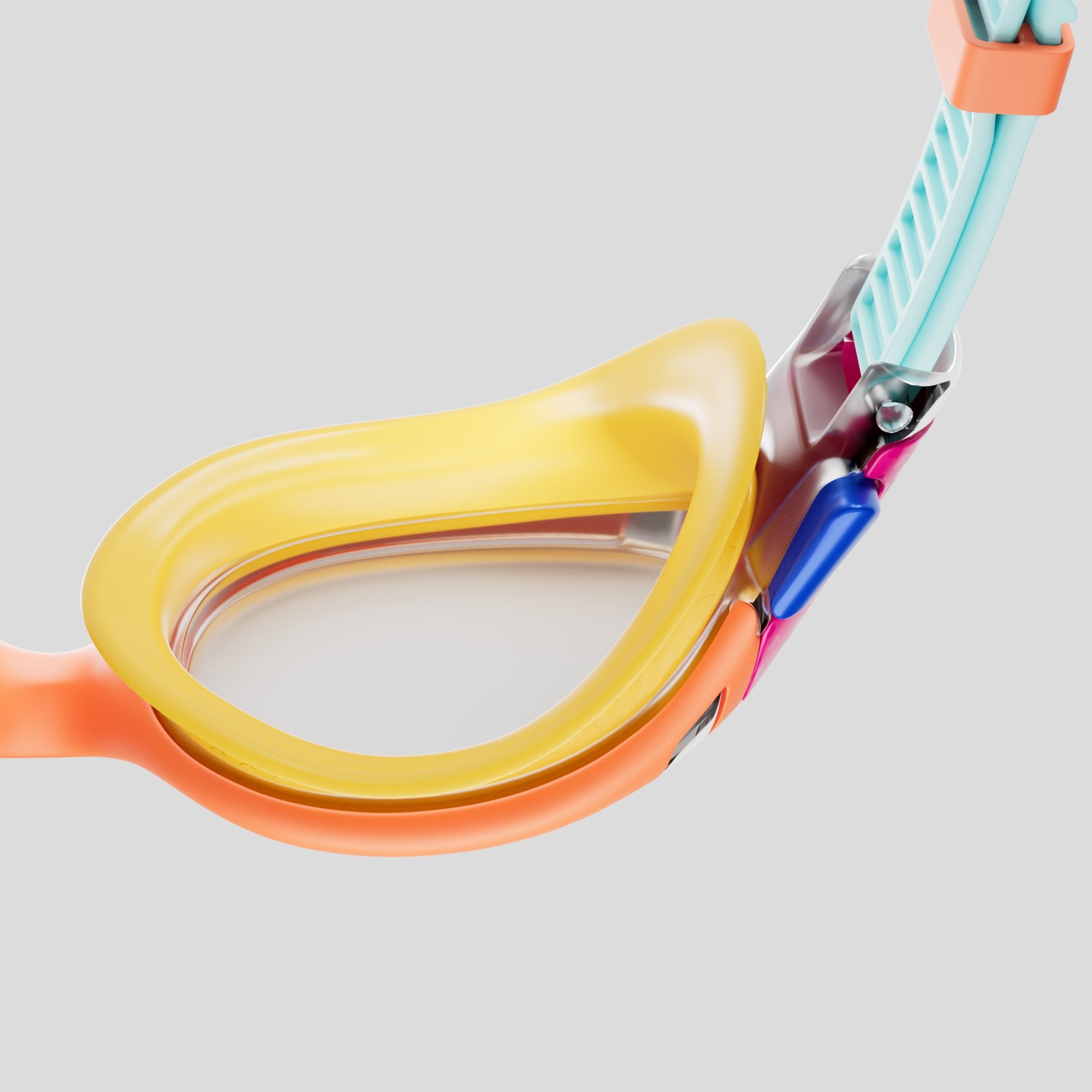 yucky30ml×6 Biofuse 2.0 Junior Mirrored Goggles Orange/Blue | Speedo USA