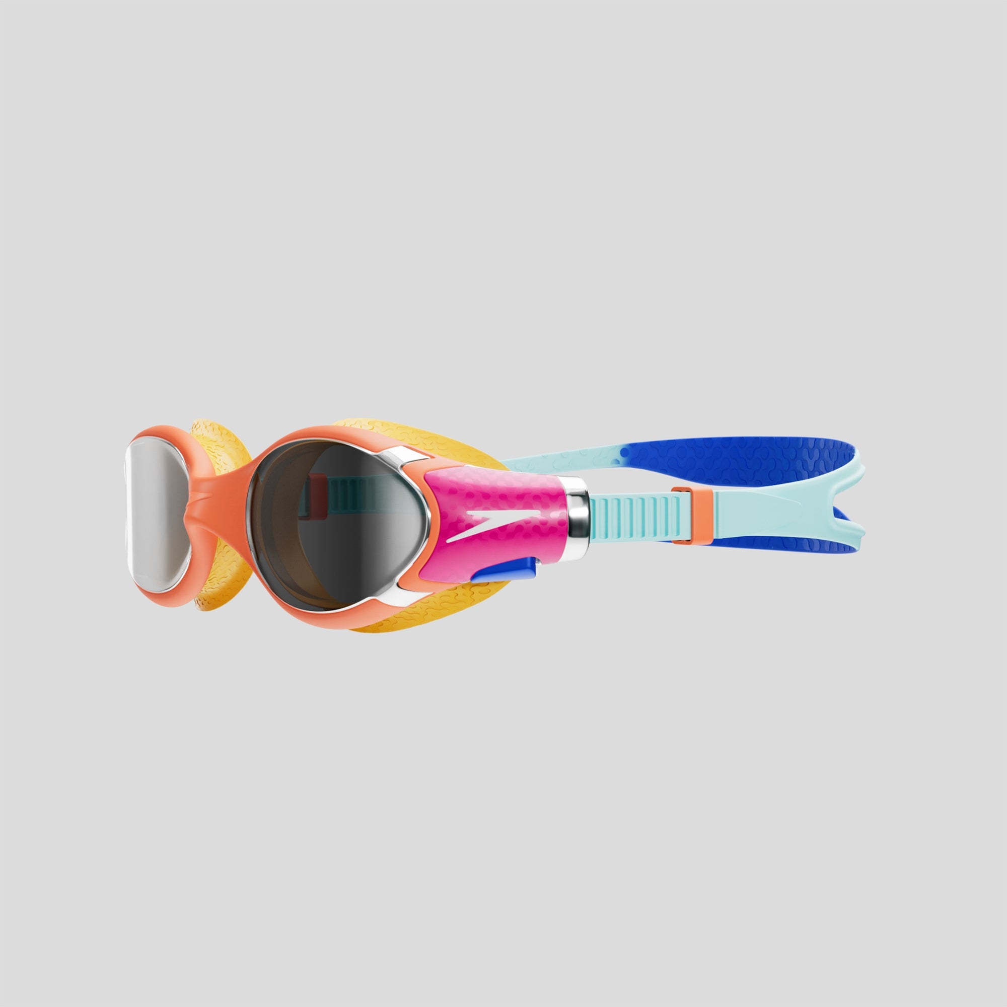 Biofuse 2.0 Junior Mirrored Goggles Orange/Blue | Speedo USA