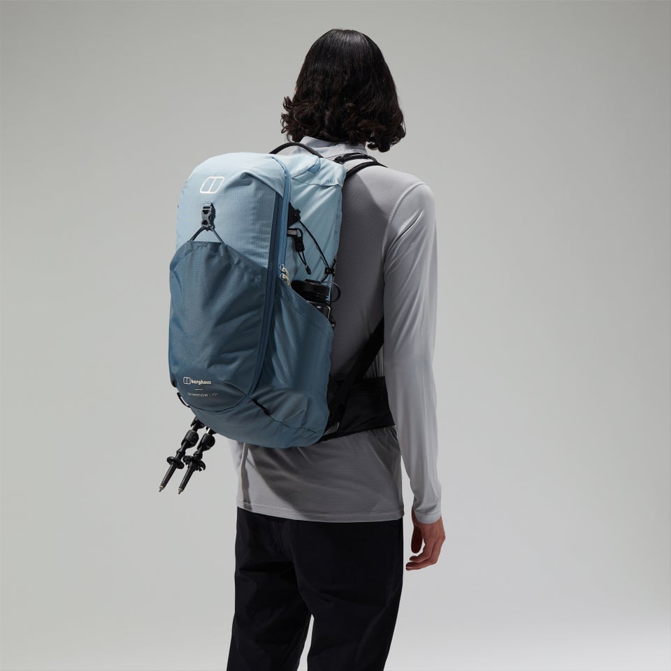 Unisex 3D Freeflow 30+5L Rucksack Light Blue