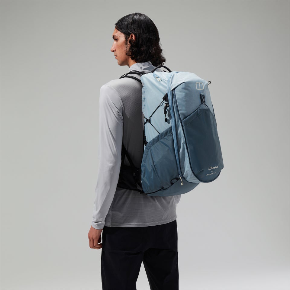 Unisex 3D Freeflow 30+5L Rucksack Light Blue