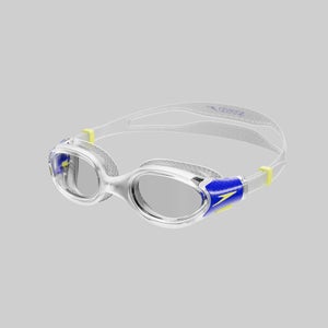 Lunettes de natation Junior Biofuse 2.0 transparent/bleu