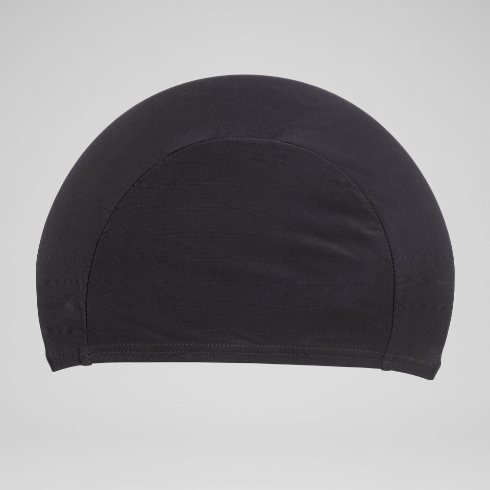 Bonnet confort en tissu pour adultes, noir