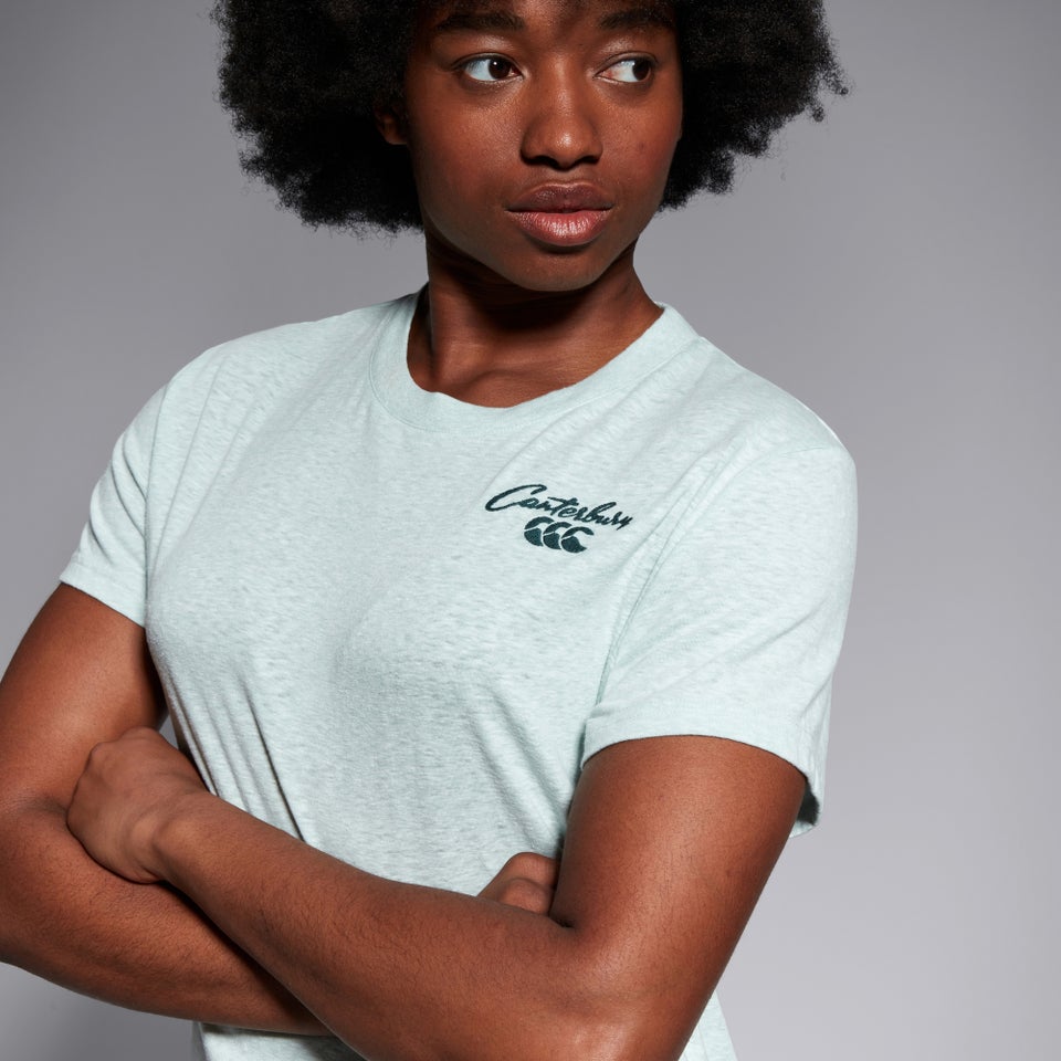 CANTERBURY SCENE-SET SS T-SHIRT AF BLUE