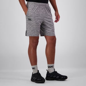 Mens Vapodri Tempo Knit Shorts Grey Marl