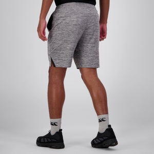 Mens Vapodri Tempo Knit Shorts Grey Marl