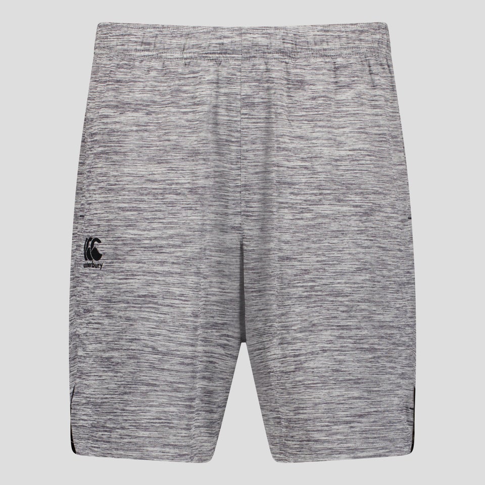 Mens Vapodri Tempo Knit Shorts Grey Marl