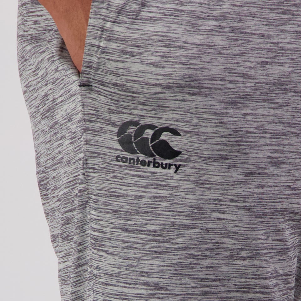 Mens Vapodri Tempo Knit Shorts Grey Marl