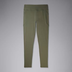 Womens Convex 25" Tight Pant Green