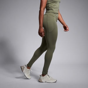 Womens Convex 25" Tight Pant Green