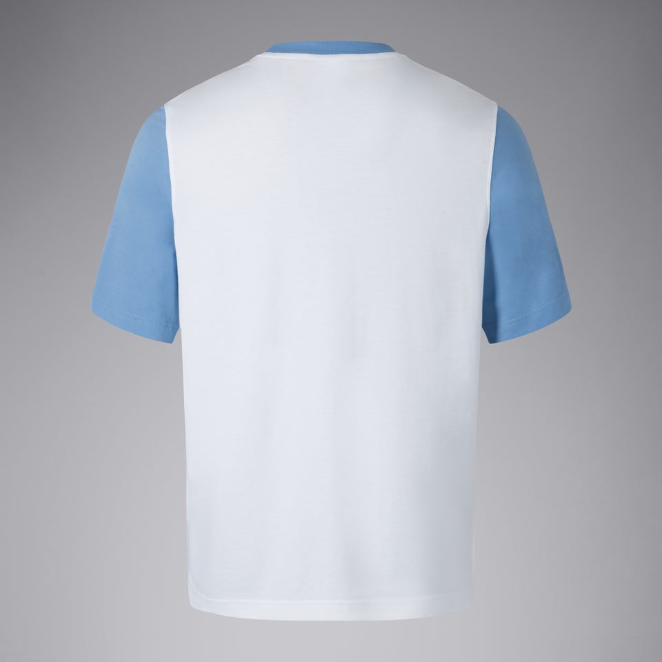 Mens Legends Panel SS T-Shirt White