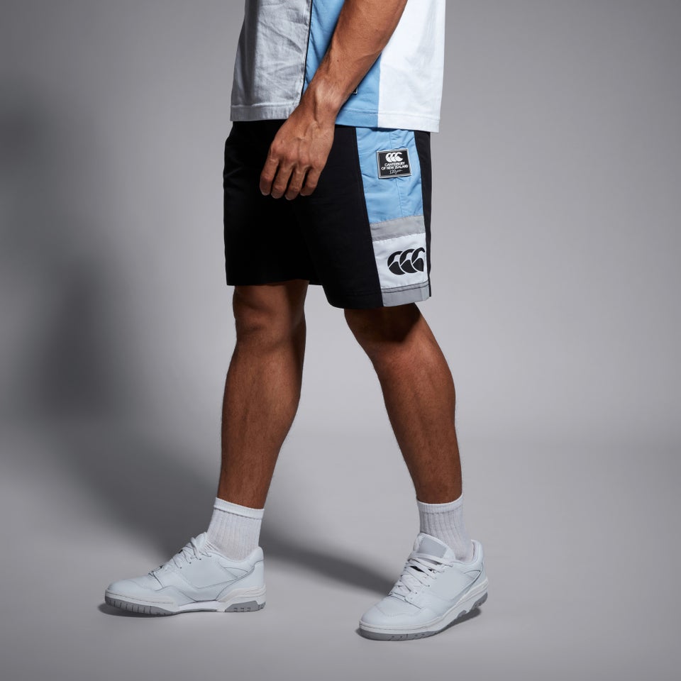 Mens Legends Panel Shorts Black