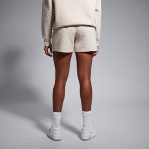 Womens Scene-Set 5" Knit Shorts Beige