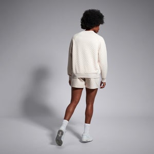 Womens Scene-Set 5" Knit Shorts Beige