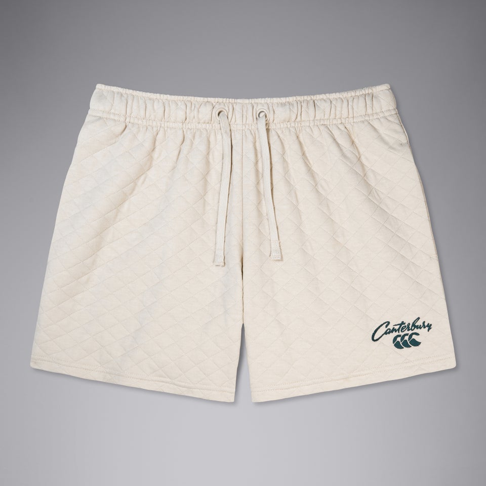 Womens Scene-Set 5" Knit Shorts Beige