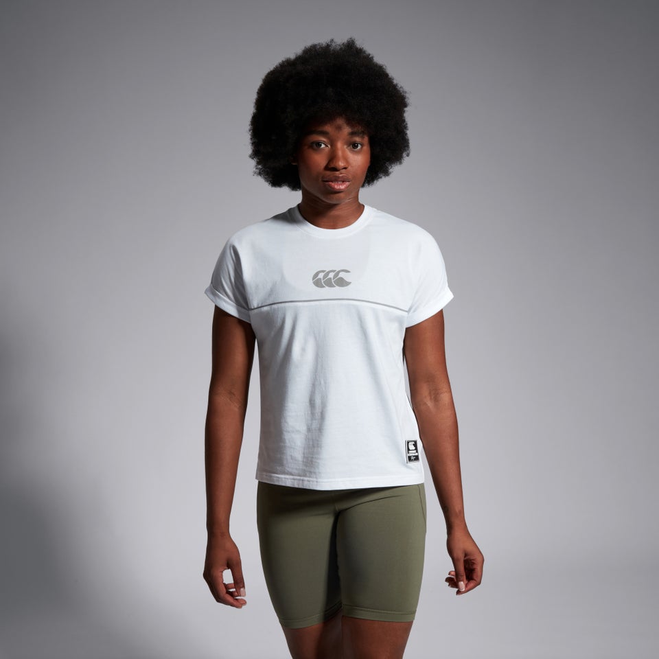 CANTERBURY LEGENDS SS T-SHIRT AF WHITE