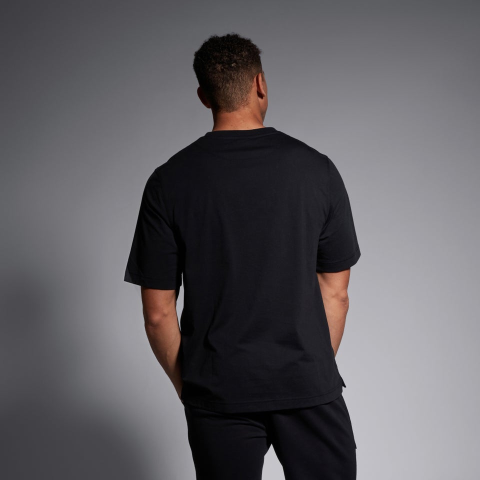 Adult Unisex Sport Dept Logo SS T-Shirt Black