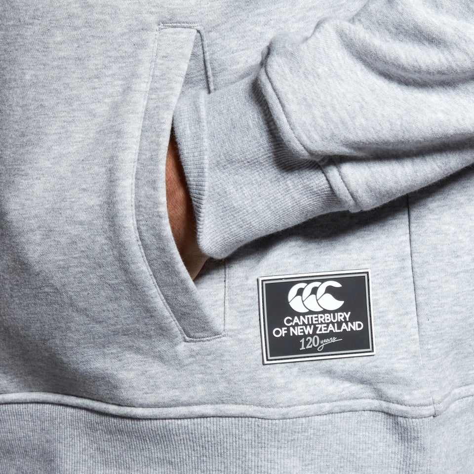 CANTERBURY LEGENDS PANEL HOODIE AM BLACK