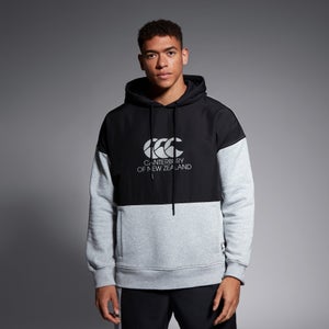 CANTERBURY LEGENDS PANEL HOODIE AM BLACK