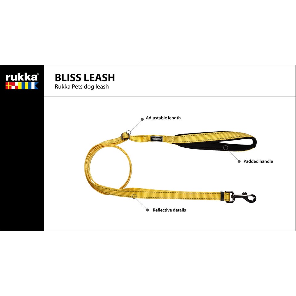 Bliss Leash - Yellow