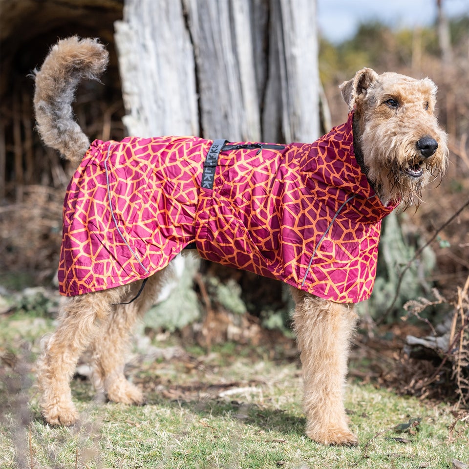 Hayton Warm Raincoat - Carmine