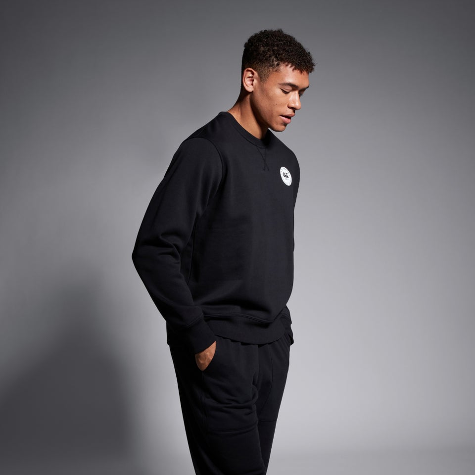 CANTERBURY SPORT DEPT. CREW SWEAT AU BLACK