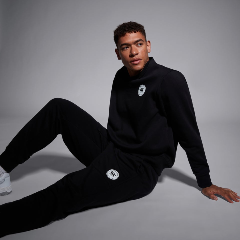 CANTERBURY SPORT DEPT. CREW SWEAT AU BLACK