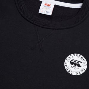 CANTERBURY SPORT DEPT. CREW SWEAT AU BLACK