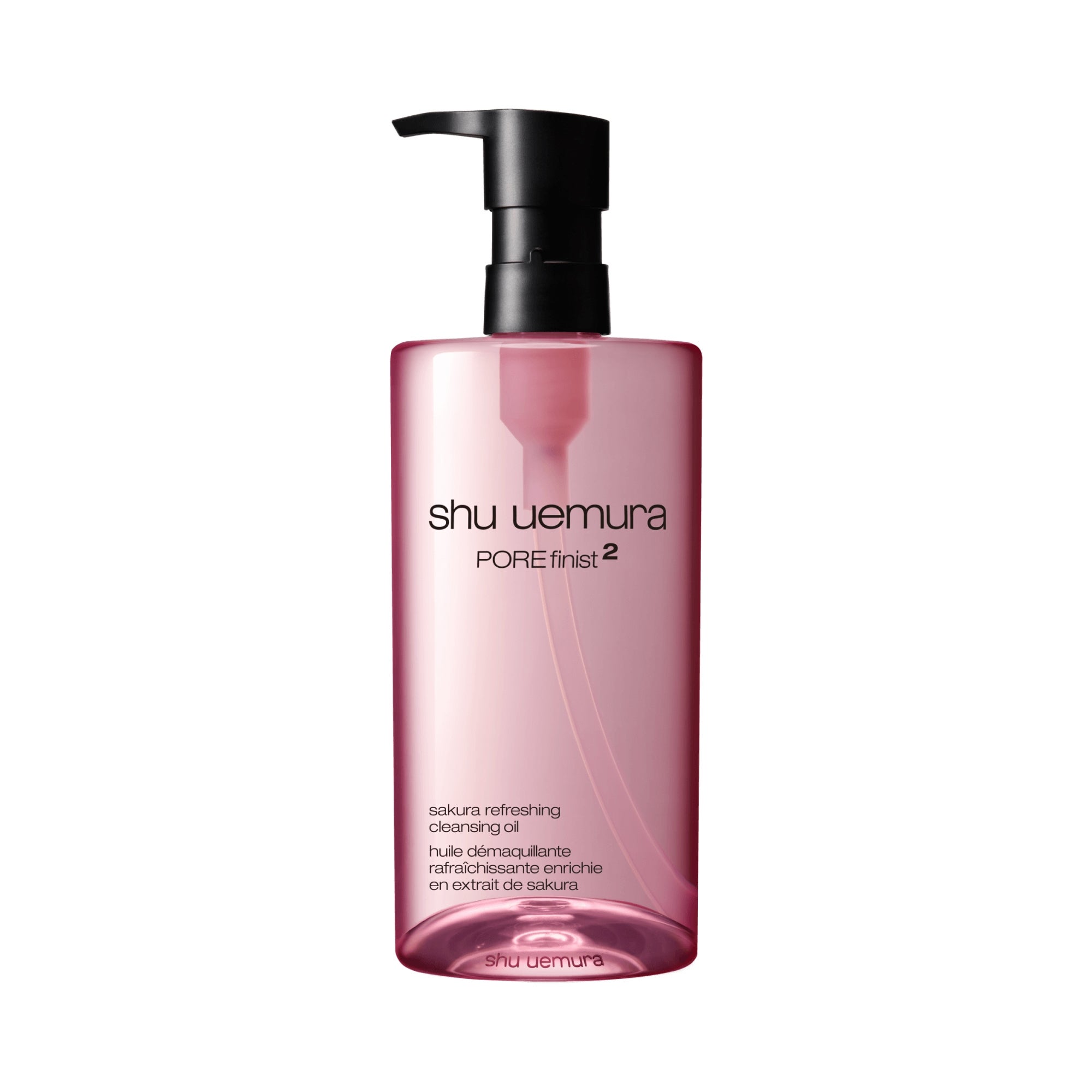shu uemura POREfinist 2 クレンジングオイル サクラの香り porefinist2 sakura refreshing cleansing oil | shu uemura us