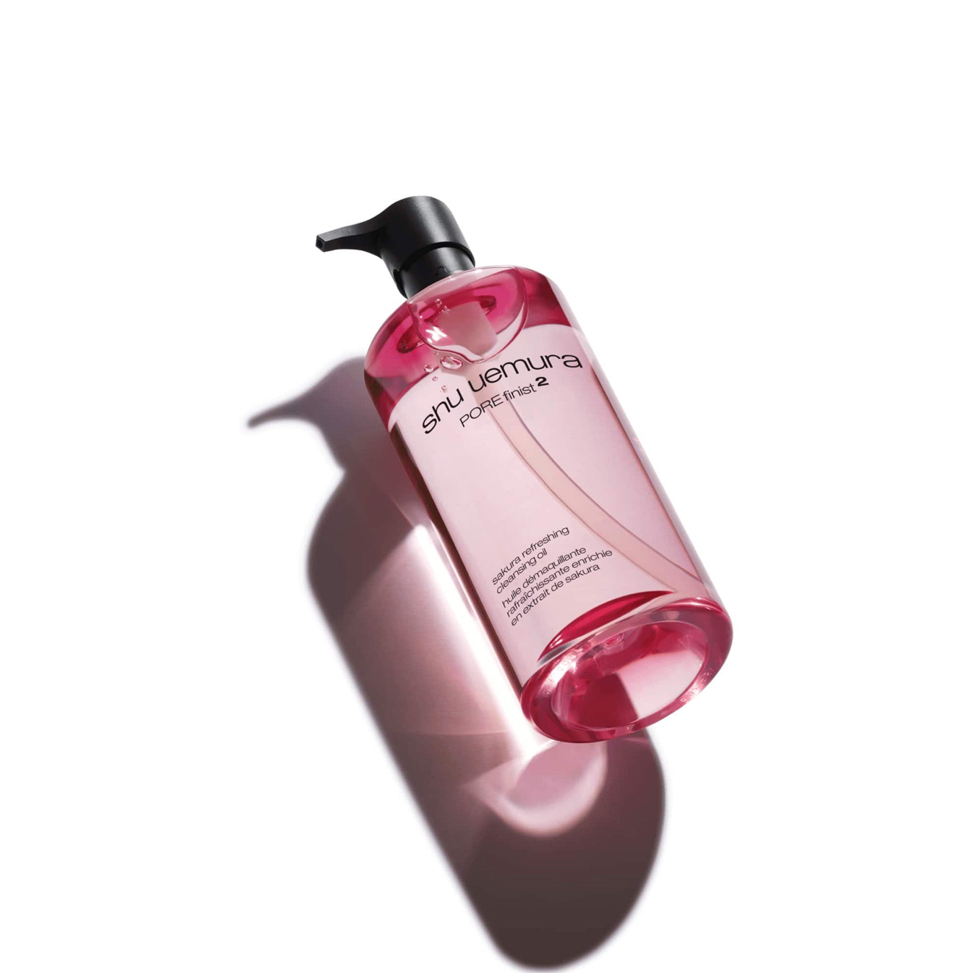 shu uemura POREfinist 2 クレンジングオイル 450ml porefinist2 sakura refreshing cleansing oil | shu uemura us