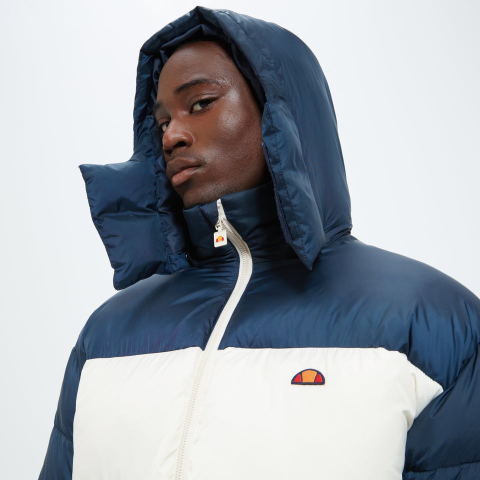 Gefütterte Jacke Herald für Herren Marine/Weißgrau