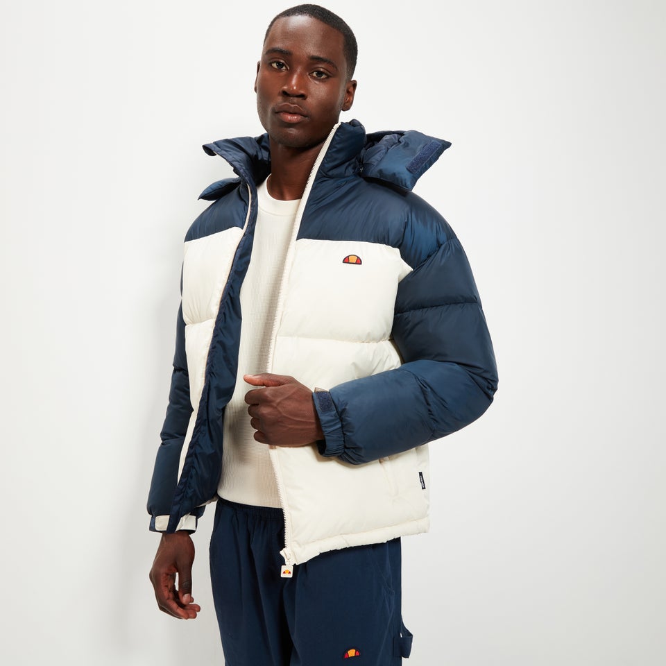 Gefütterte Jacke Herald für Herren Marine/Weißgrau