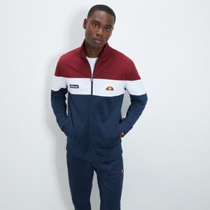 Men's Caprini Track Top Burgundy/Navy - 4XL