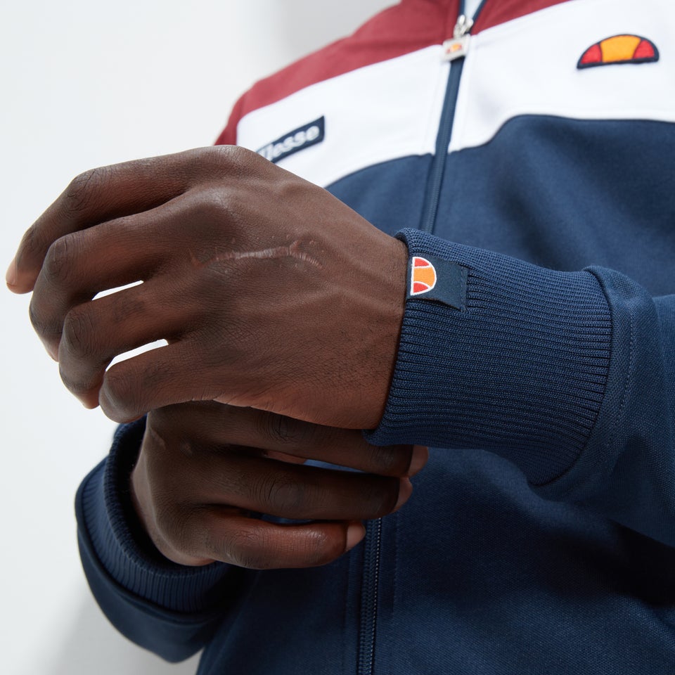 Men's Caprini Track Top Burgundy/Navy