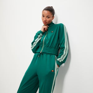 Women's Morelli Track Top Dark Green - 18