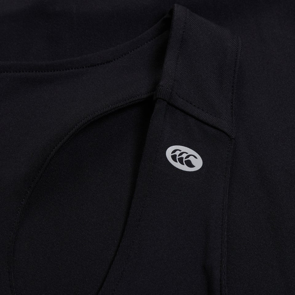 Womens Convex Crop Vest Black