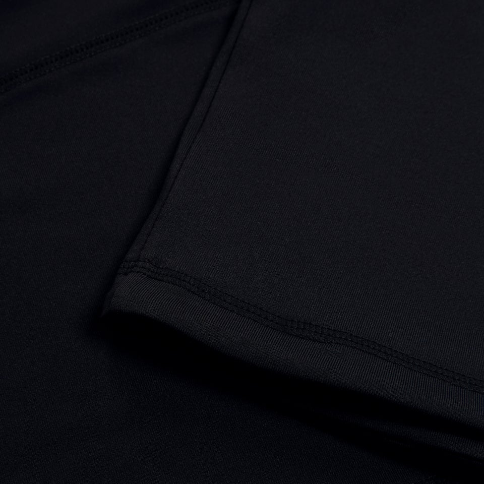 Womens Convex Crop Vest Black