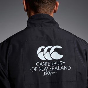 CANTERBURY LEGENDS WVN TRACK JACKET AM BLACK