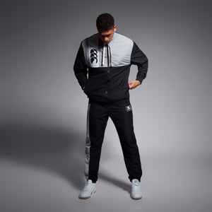 CANTERBURY LEGENDS WVN TRACK JACKET AM BLACK