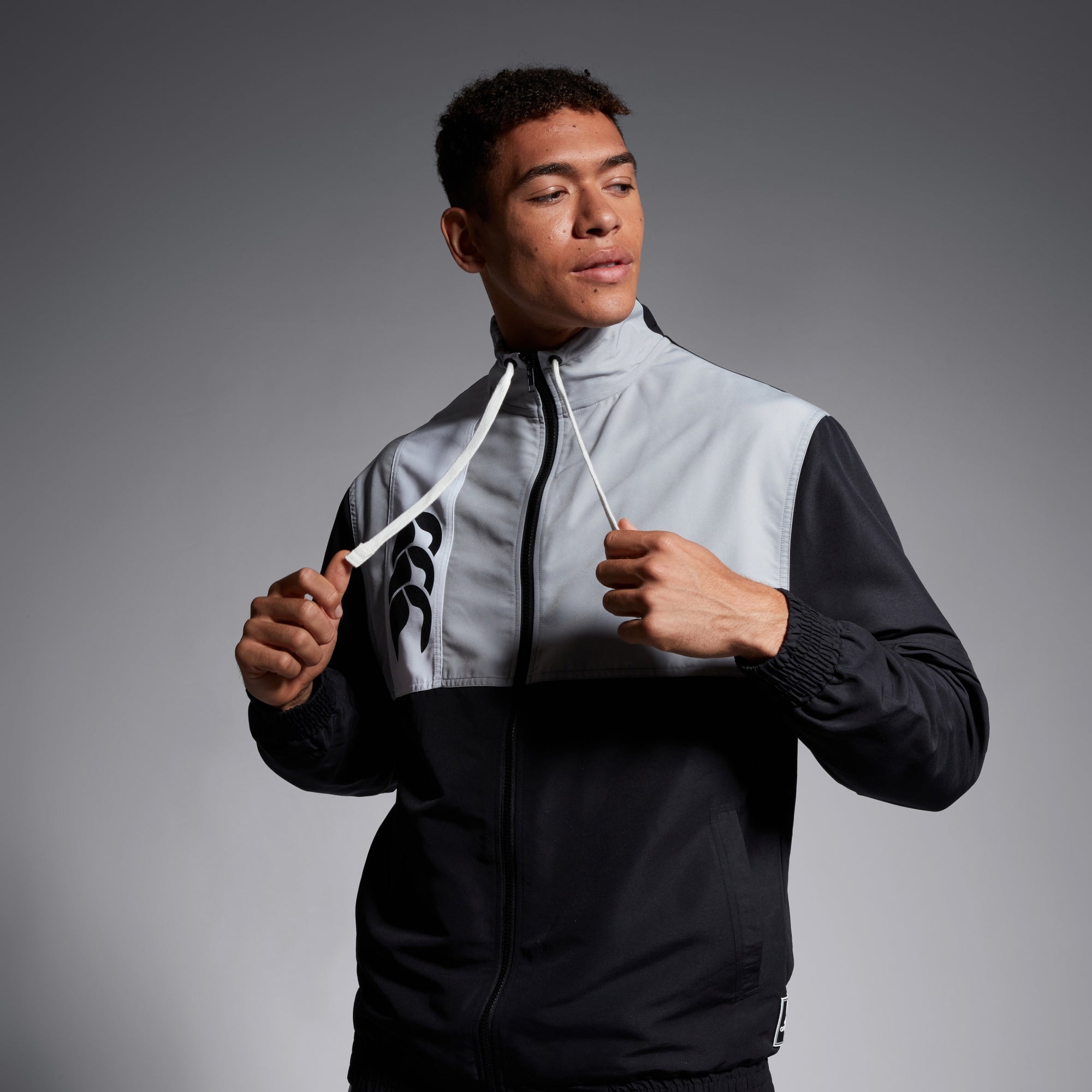 Mens Legends Wvn Track Jacket Black | Canterbury