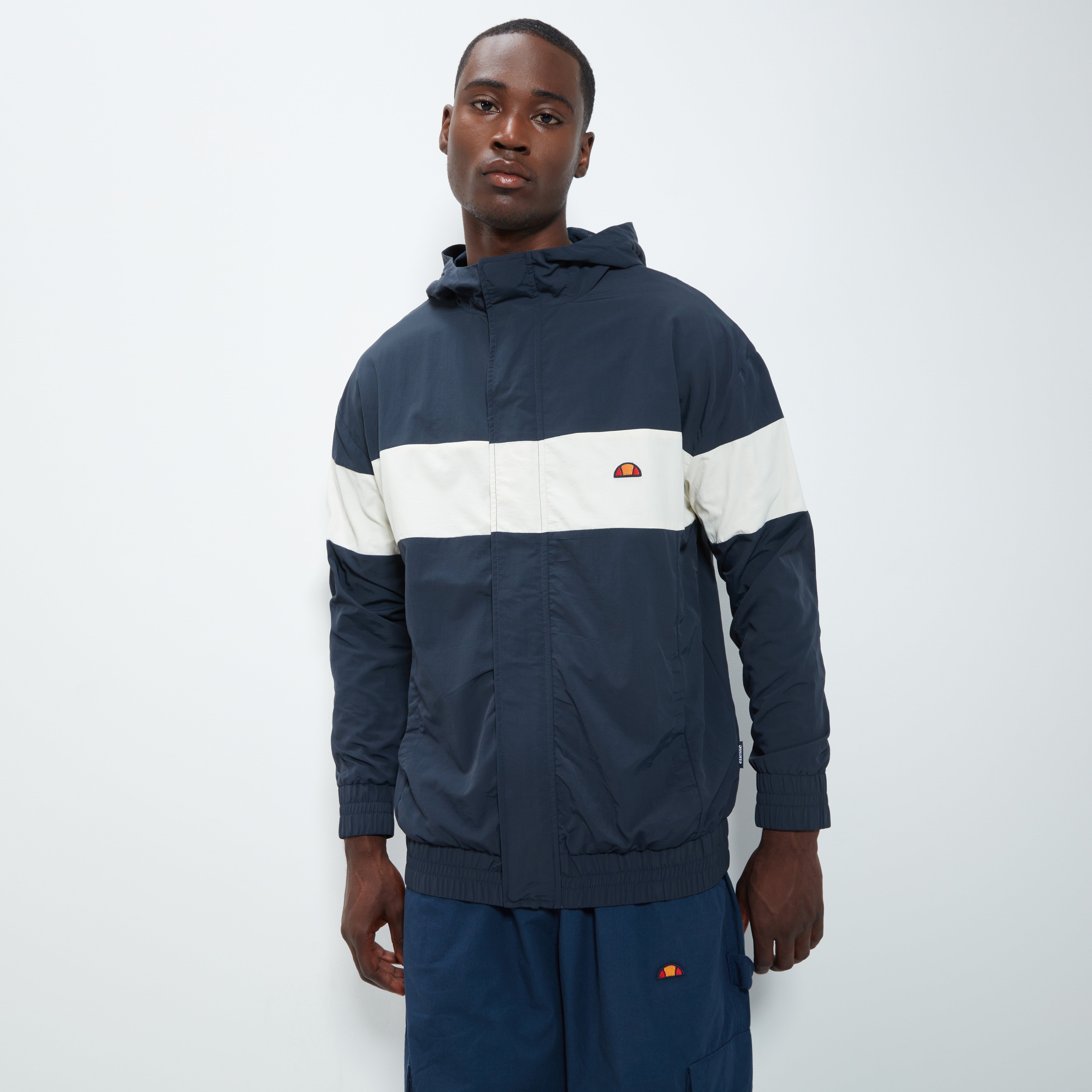 Men's Carpa FZ Jacket Navy | ellesse UK