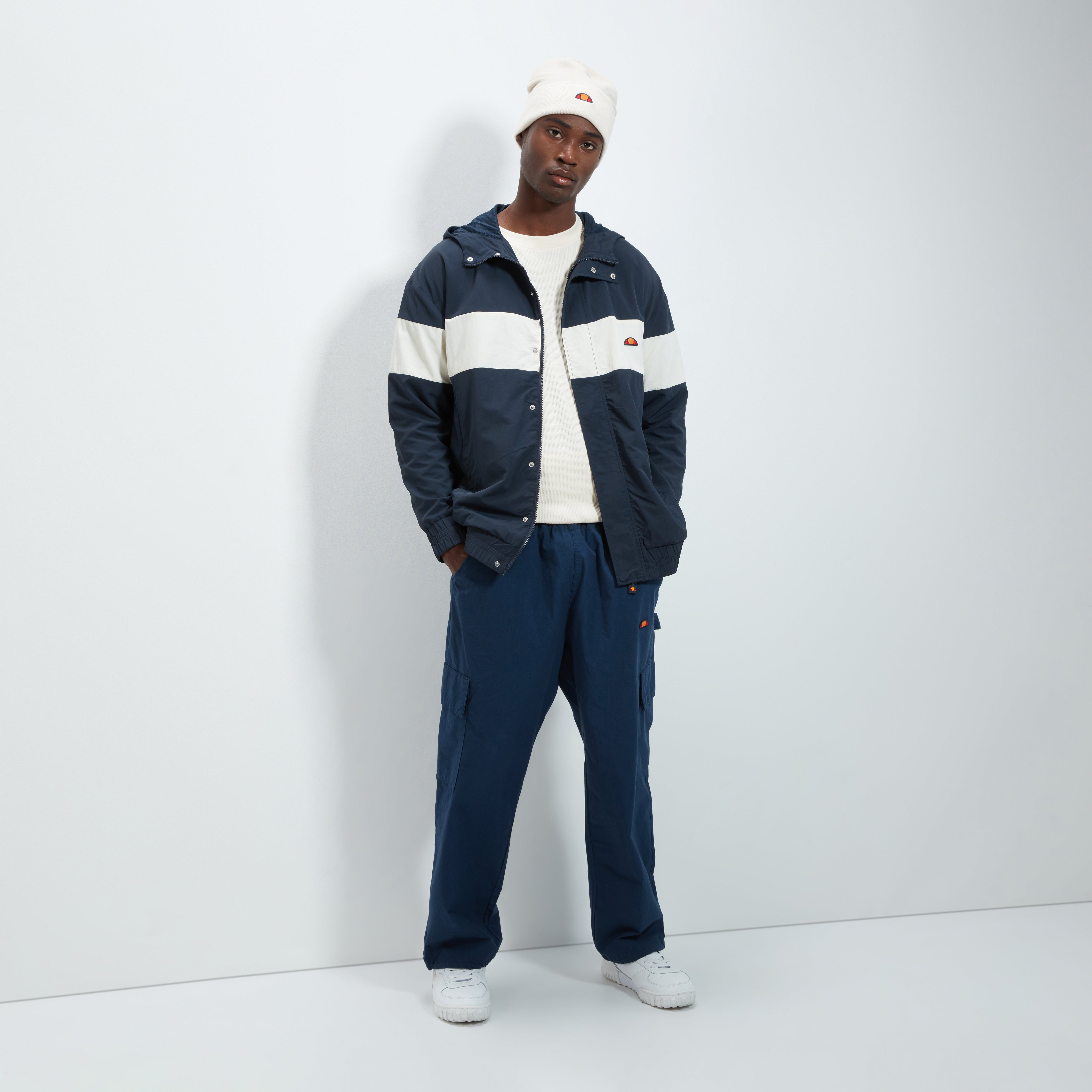 Men's Carpa FZ Jacket Navy | ellesse UK