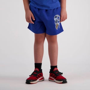 Junior Unisex Strong Blue Shorts Blue