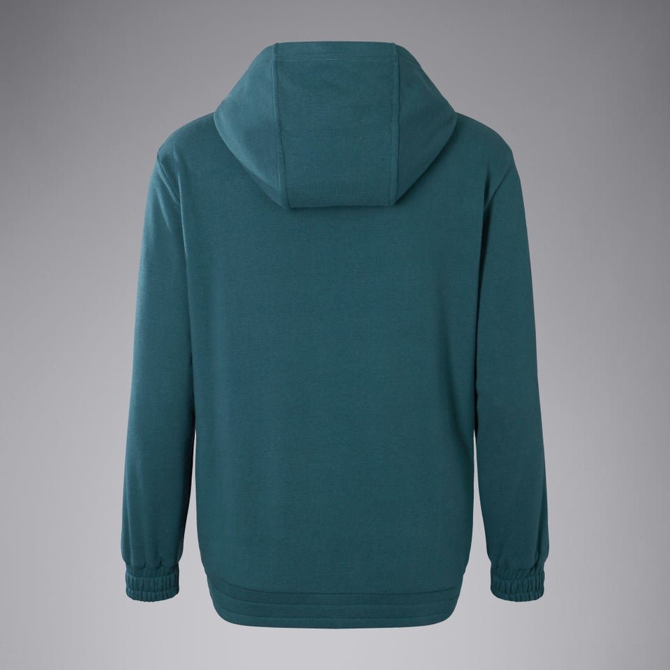 Womens Scene-Set Hoodie Blue