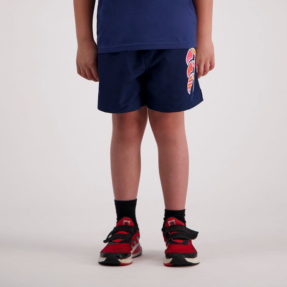 Junior Unisex CCC Denim Shorts Blue