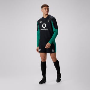 Mens Ireland Tech Drill Top Black/Green