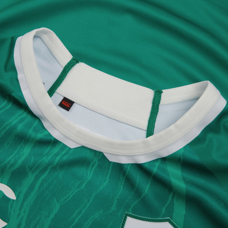 CANTERBURY IRE HOM TEST JERSEY AM GREEN/WHITE