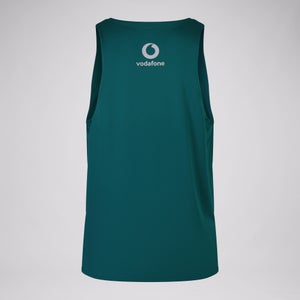 Mens Ireland Poly Training Singlet Green
