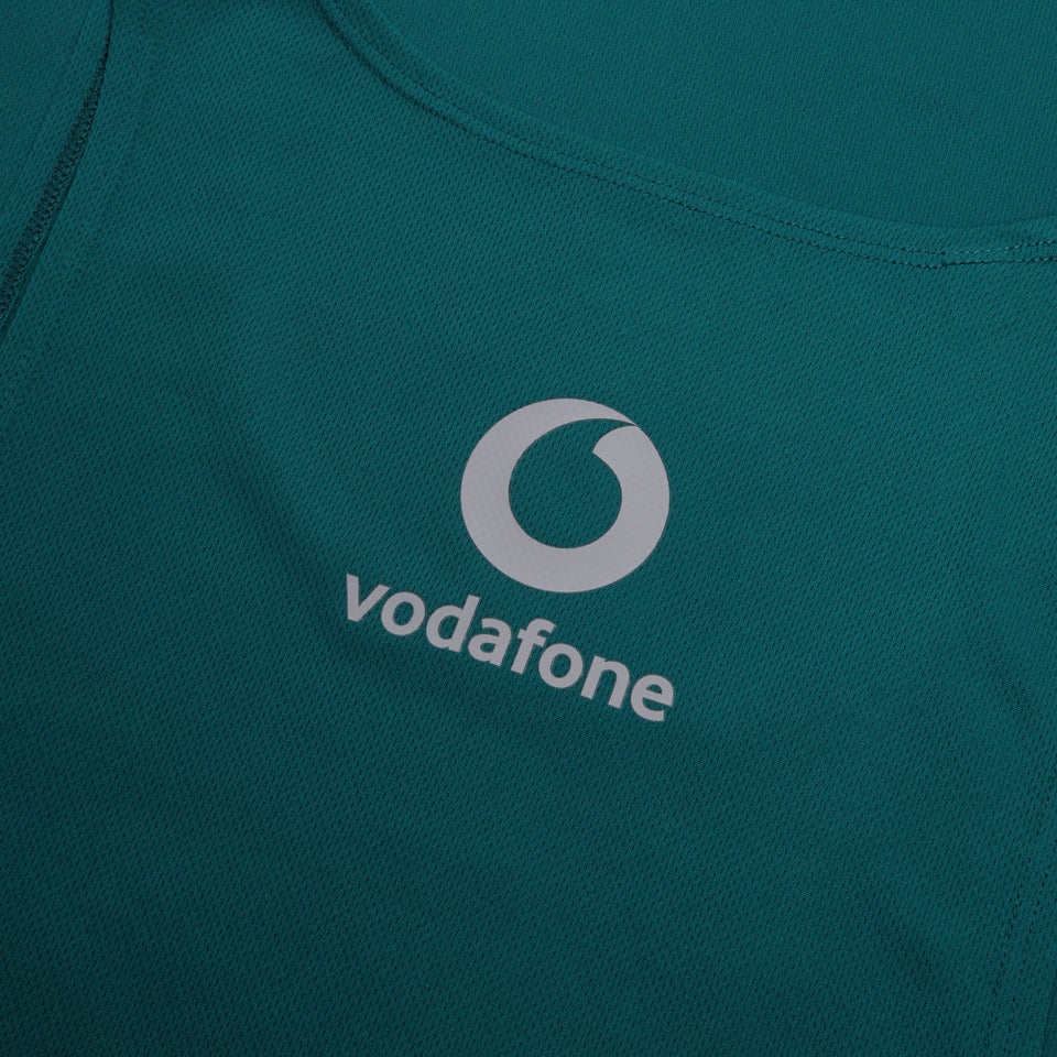 Mens Ireland Poly Training Singlet Green