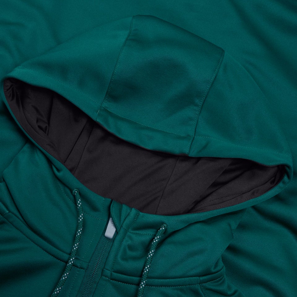 Mens Ireland Overhead Zip Training Hoody Green/Black