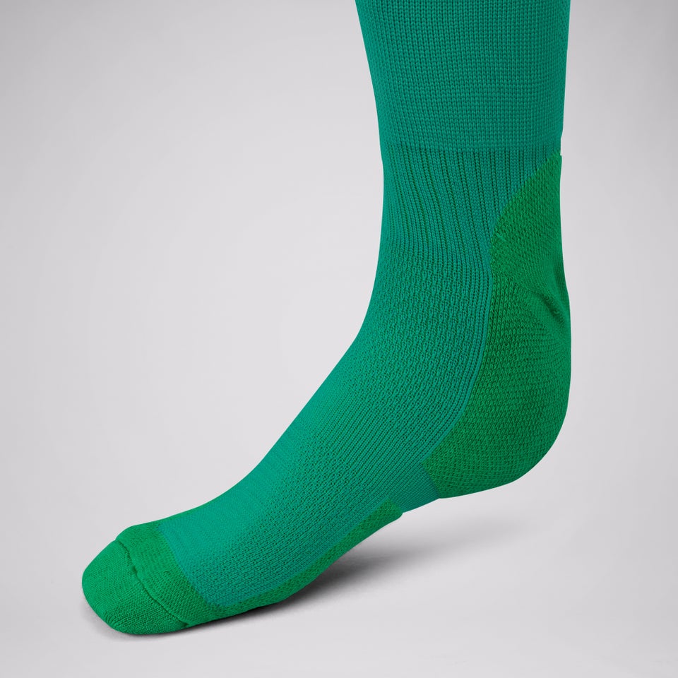 Adult Unisex Ireland Home Sock Wo Grip Green/White